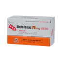 Diclofenac 75mg Hộp 10 vỉ x 10 viên