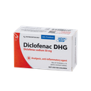 Diclofenac Hộp 10 vỉ x 10 viên DHG