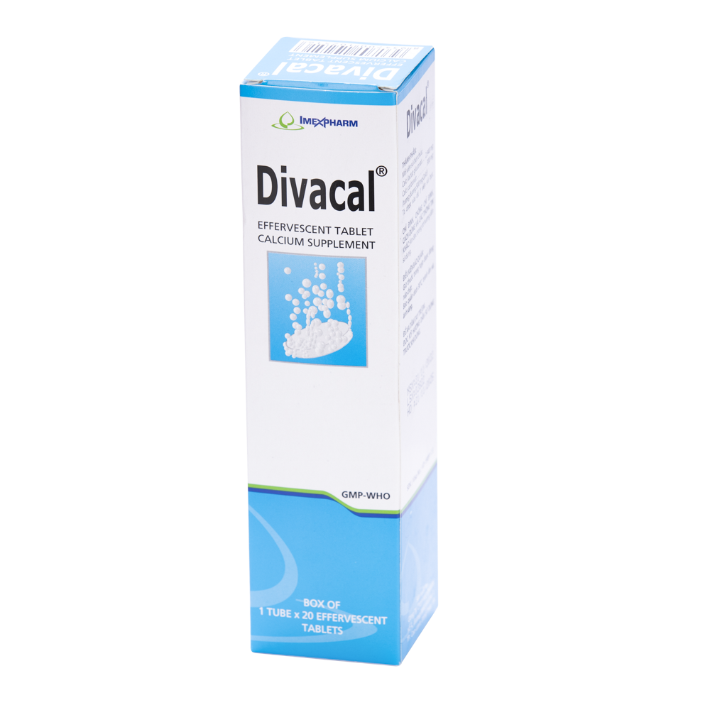 Divacal Tube 20 viên Imexpharm