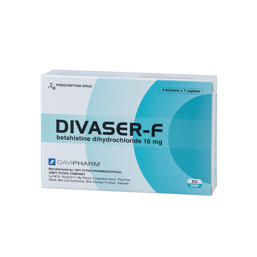 DIVASER-F Hộp 28 Viên Davipharm