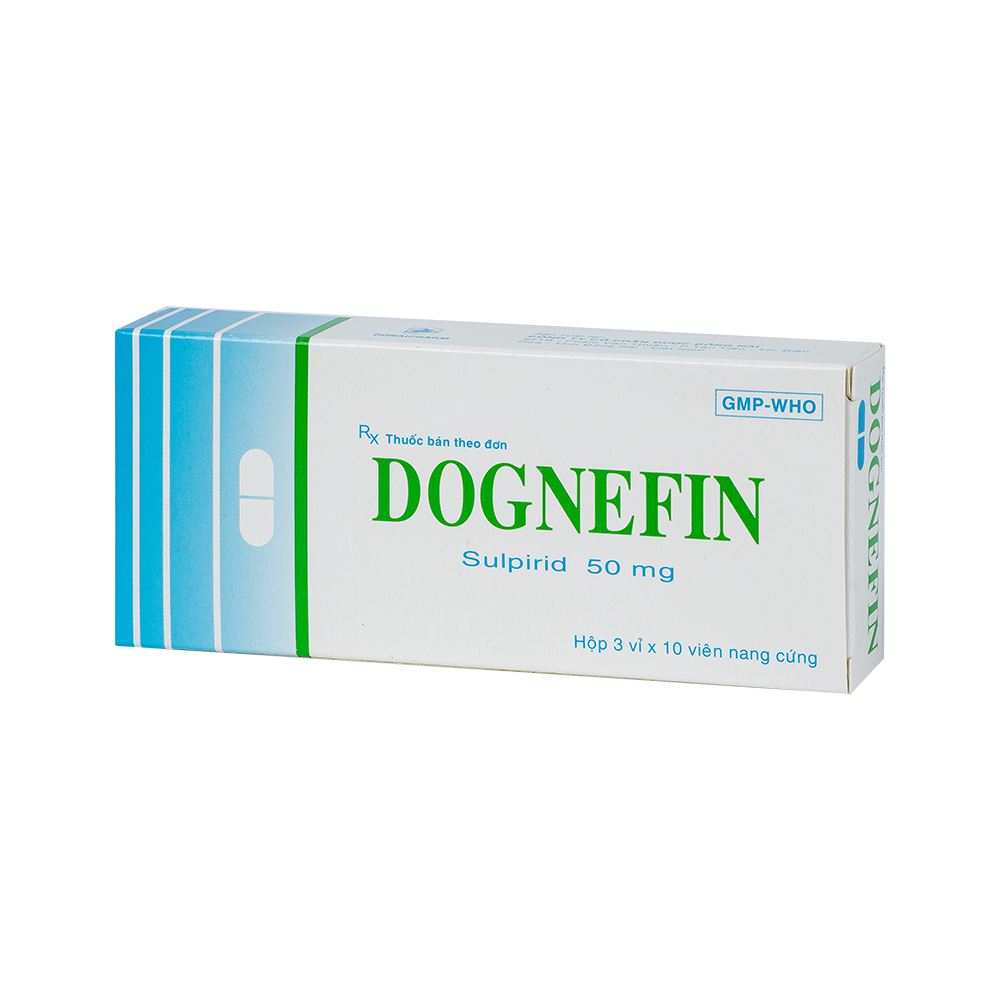 Dognefin Hộp 3 vỉ x 10 viên