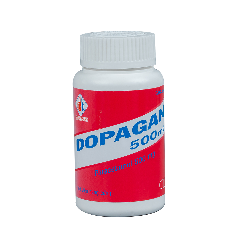 Dopagan 500 mg Chai 100 viên Domesco