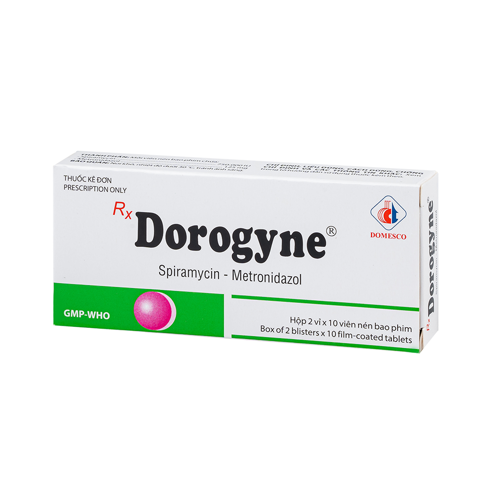 Dorogyne Hộp 2 vỉ x 10 viên Domesco
