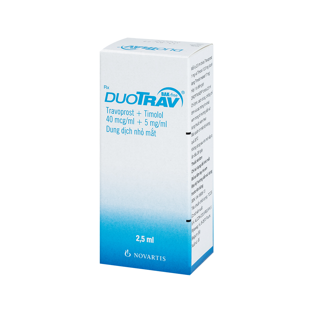 DUOTRAV 2.5ML Lọ 2,5ml Novartis