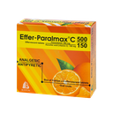EFFER-PARALMAX C 500/150 Hộp 5 vỉ x 4 viên nén sủi bọt Boston