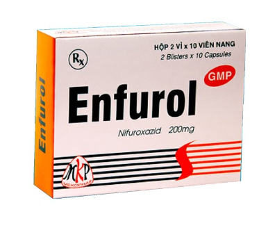 ENFUROL (Nifuroxazid 200mg H/20VNA)