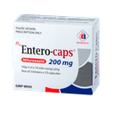 Entero-caps 200 mg Hộp 3 vỉ x 10 viên Domesco