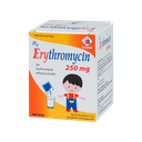 Erythromycin 250 mg Hộp 24 gói x 1,5g Domesco
