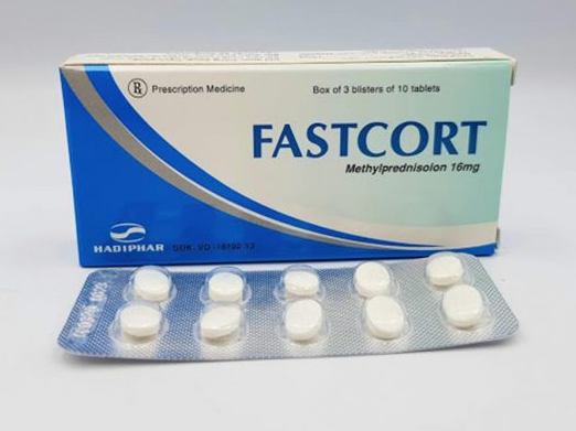 Fastcort 16 Methylprednisolon 16mg