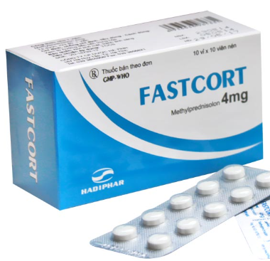 Fastcort 4 Methylprednisolon 4mg