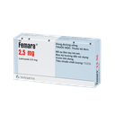FEMARA 2.5MG 3X10 30 Viên/ hộp Novartis