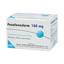 FEXOFENADERM 120MG HỘP/100V NÉN HASAN