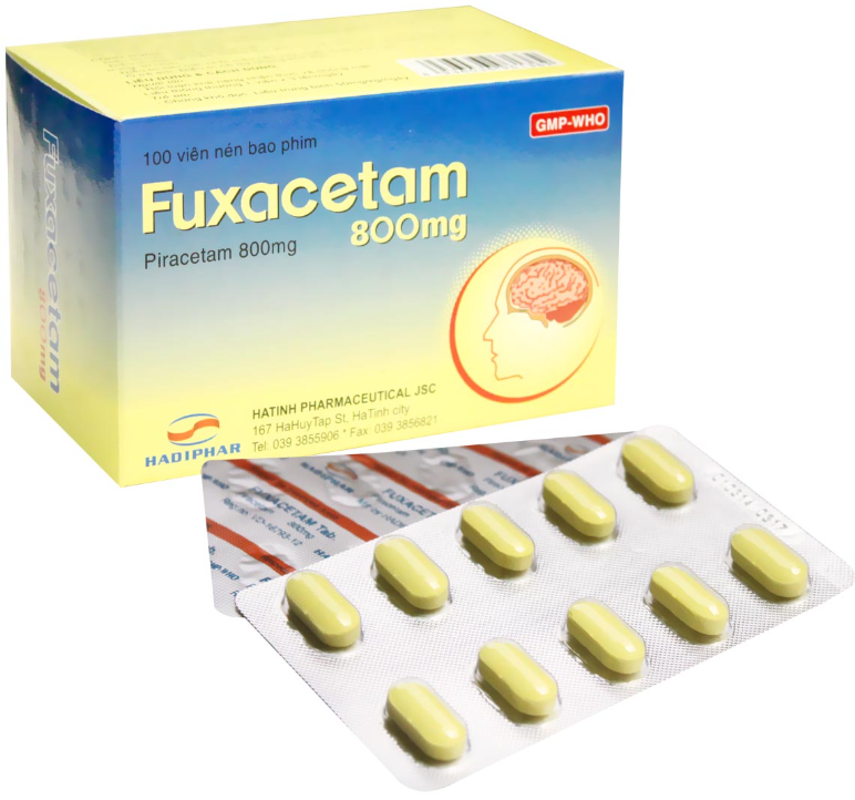 Fuxacetam Piracetam 800mg