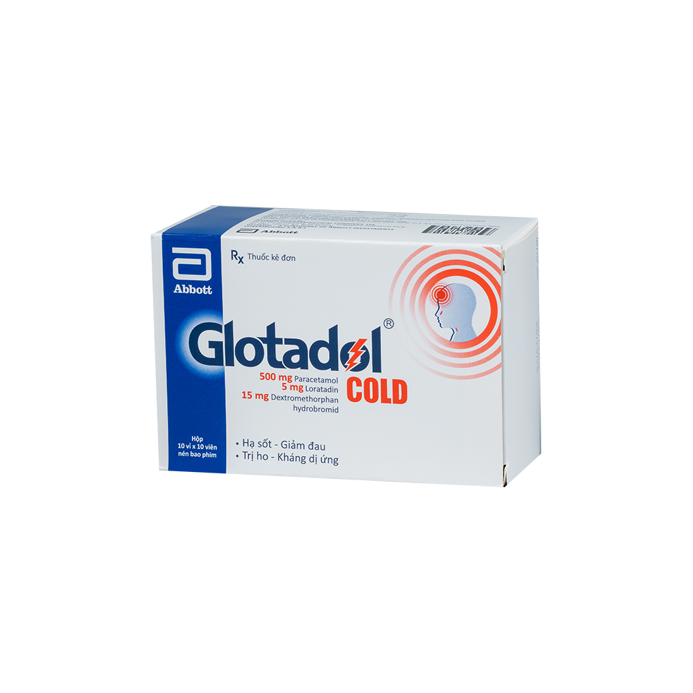 GLOTADOL COLD FCT/ box 10 x 10's ABBOTT
