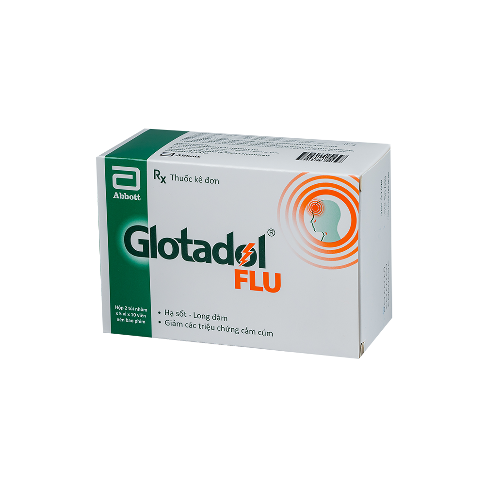 GLOTADOL FLU FCT/ box 10 x 10's ABBOTT