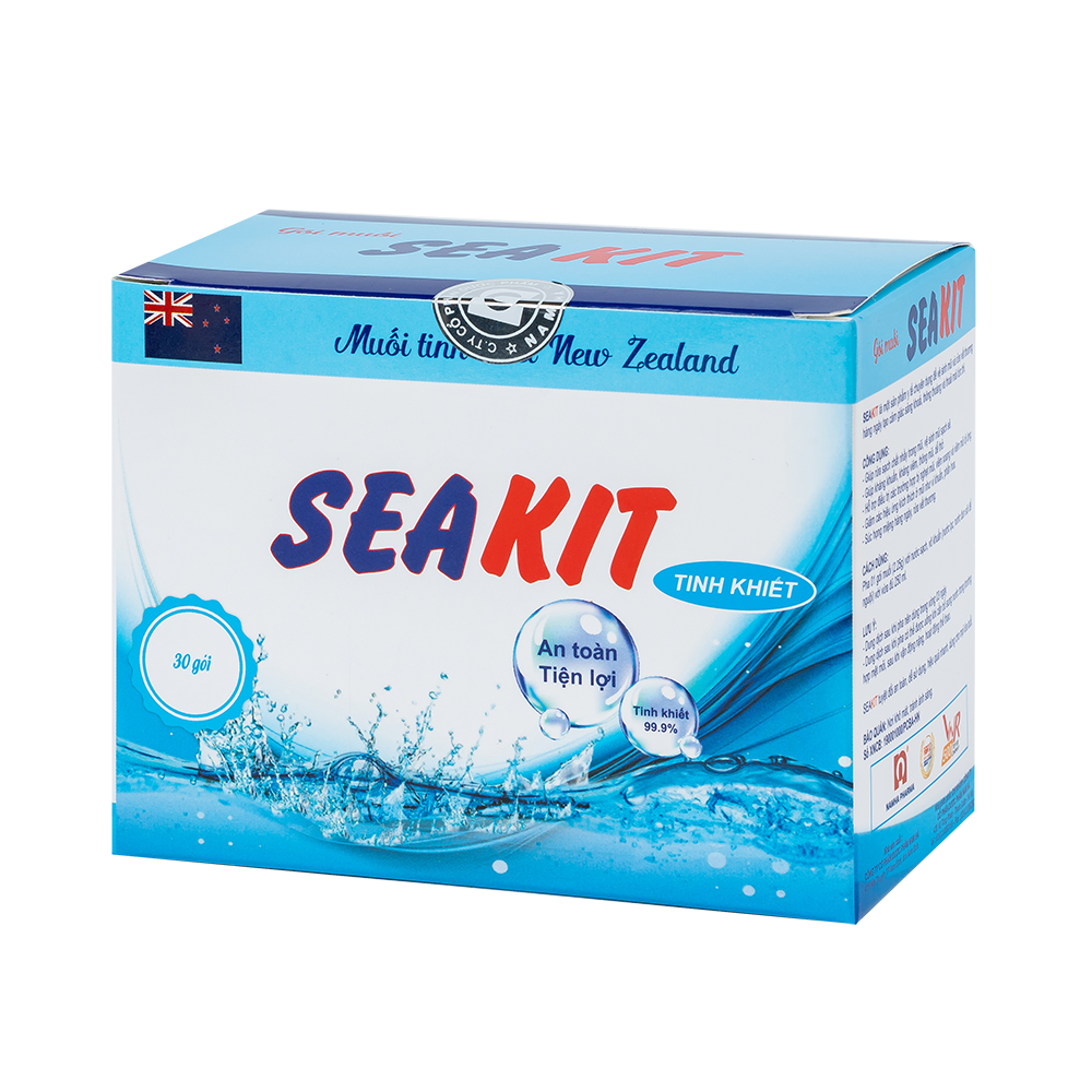 Gói muối Seakit (  
Thùng x 42 hộp x 30 gói x 2,25g)