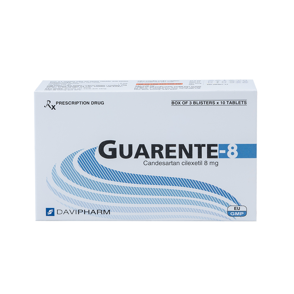 GUARENTE-8 Hộp 30 viên Davipharm