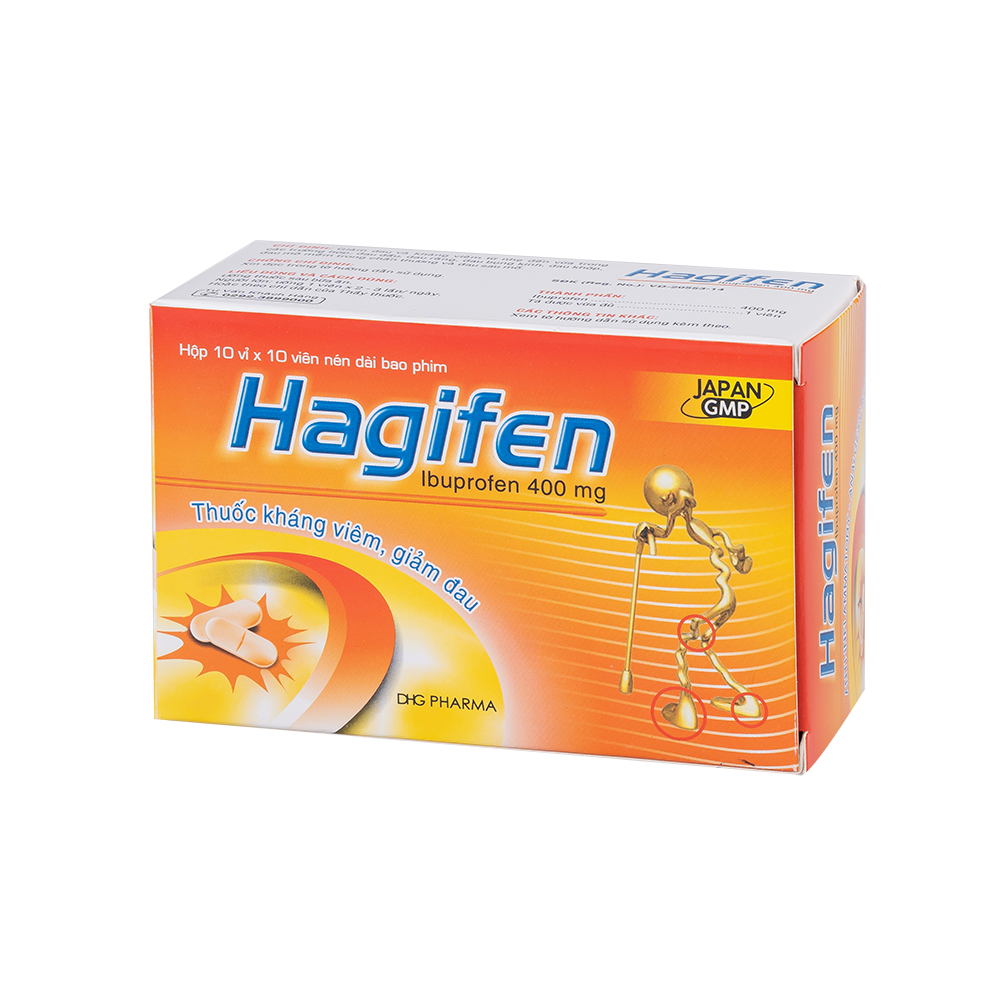 Hagifen Hộp 10 vỉ x 10 viên DHG