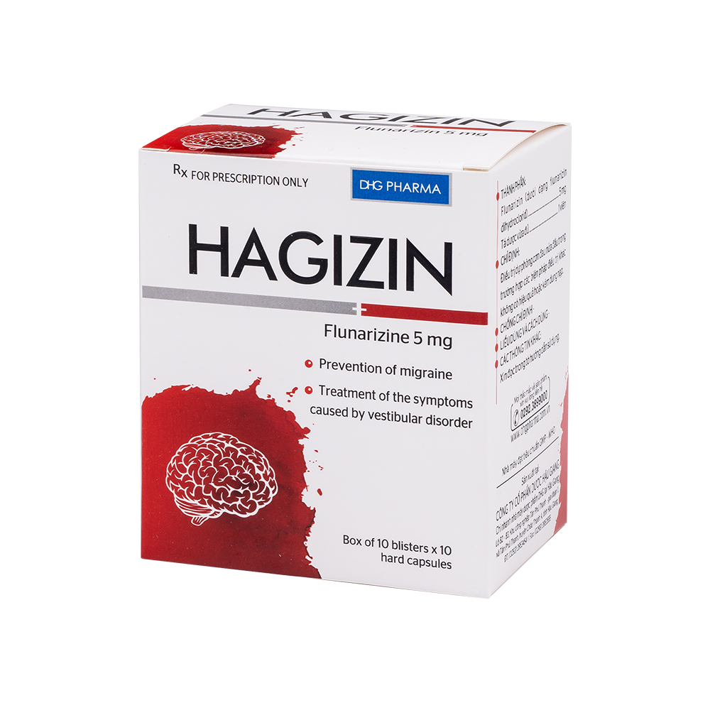 Hagizin Hộp 10 Vỉ x 10 Viên DHG