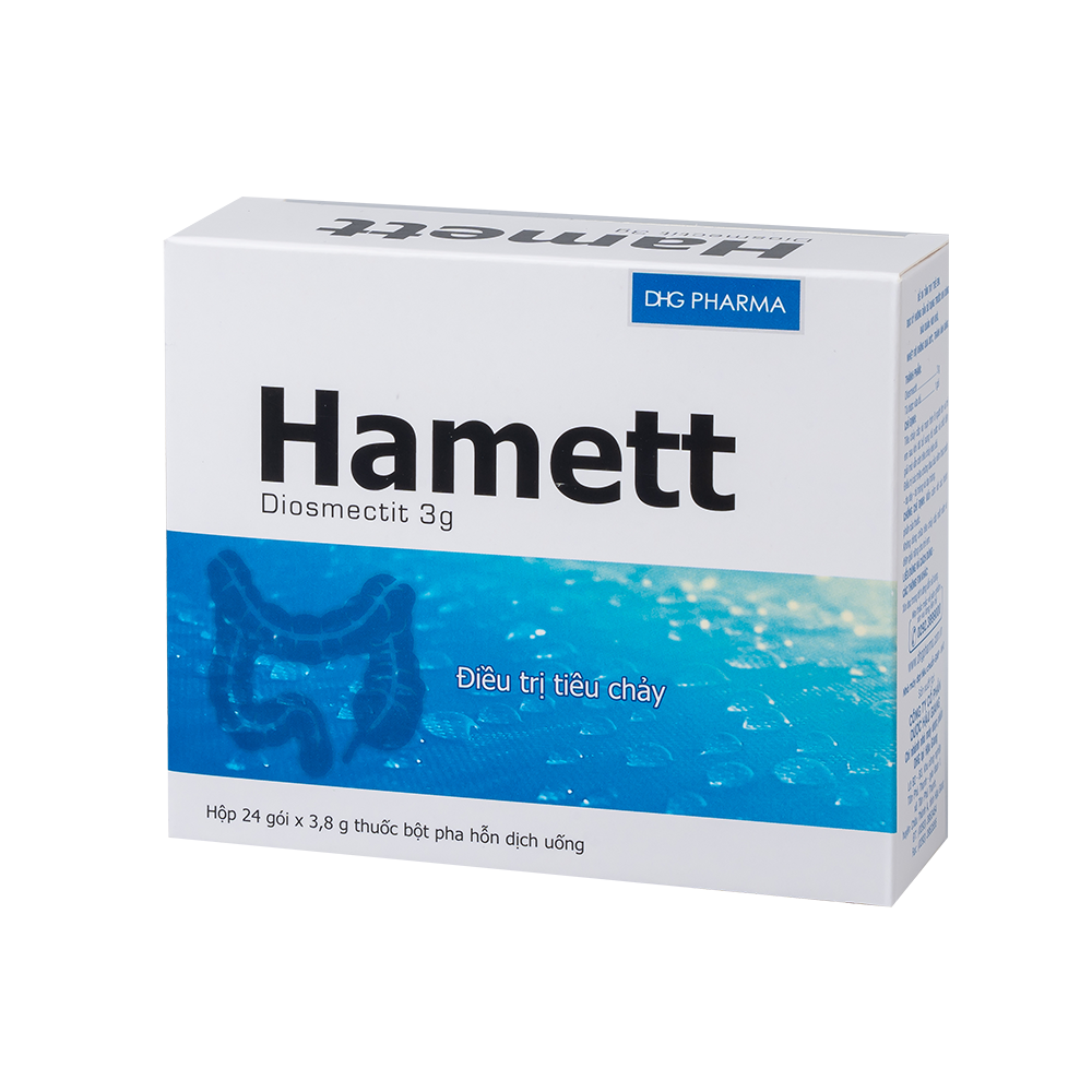 Hamett Hộp 24 gói x 3,8g DHG