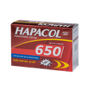 Hapacol 650 Hộp 10 vỉ x 5 viên DHG