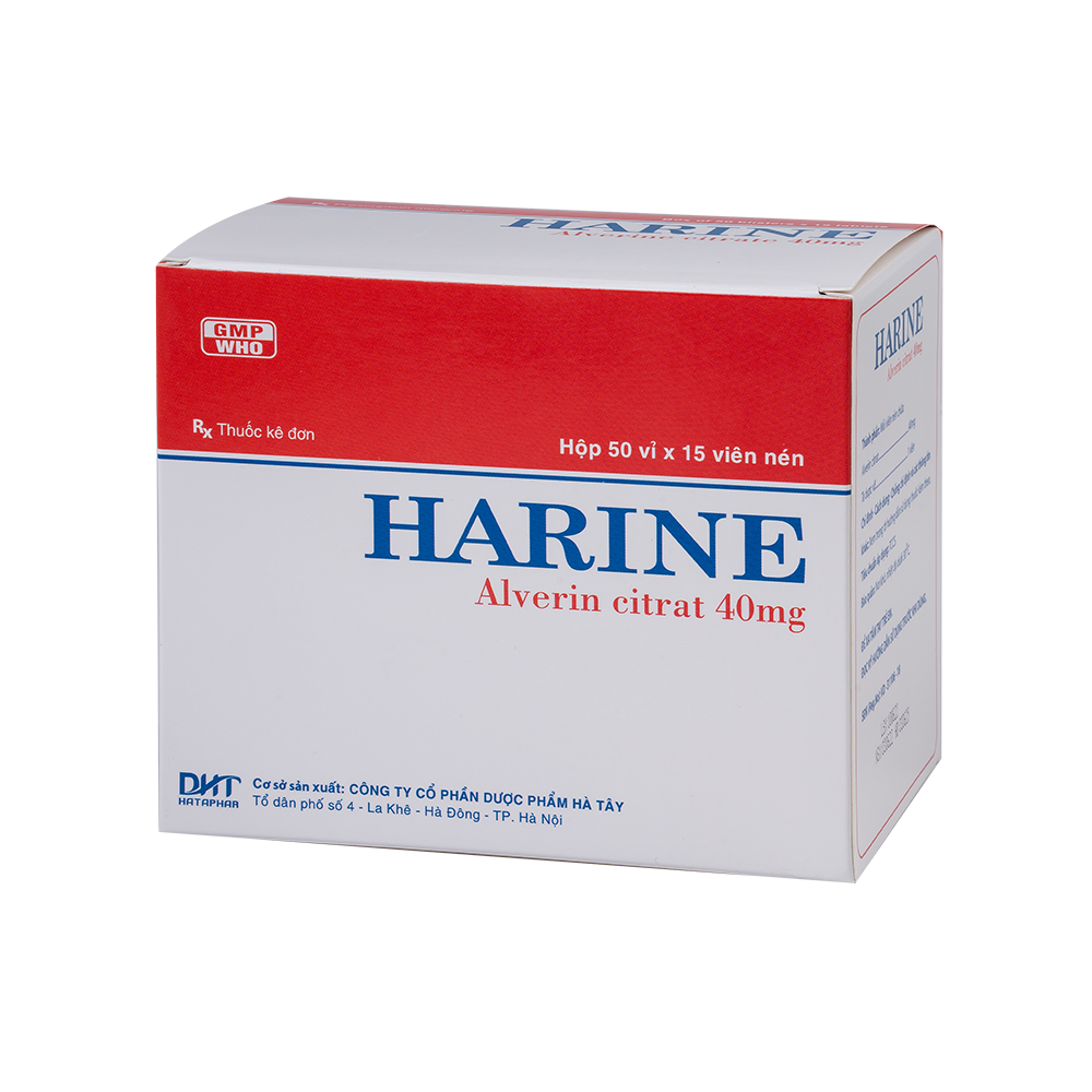 Harine 40mg  H/50vỉ x15viên Hataphar