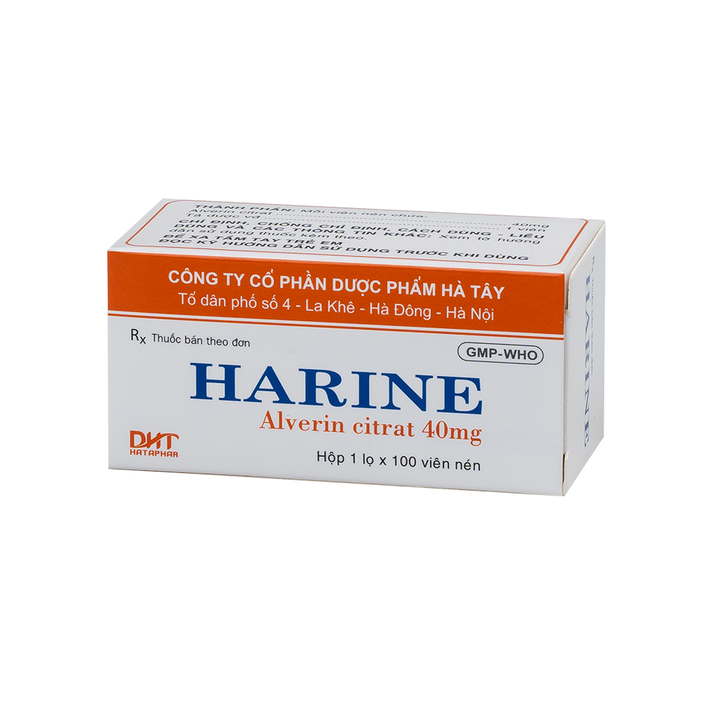 Harine 40mg lọ 100v Hataphar