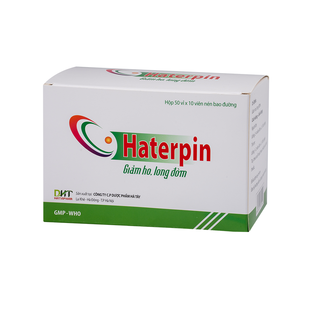 Haterpin bao đường H/50vỉ x10viên nén Hataphar