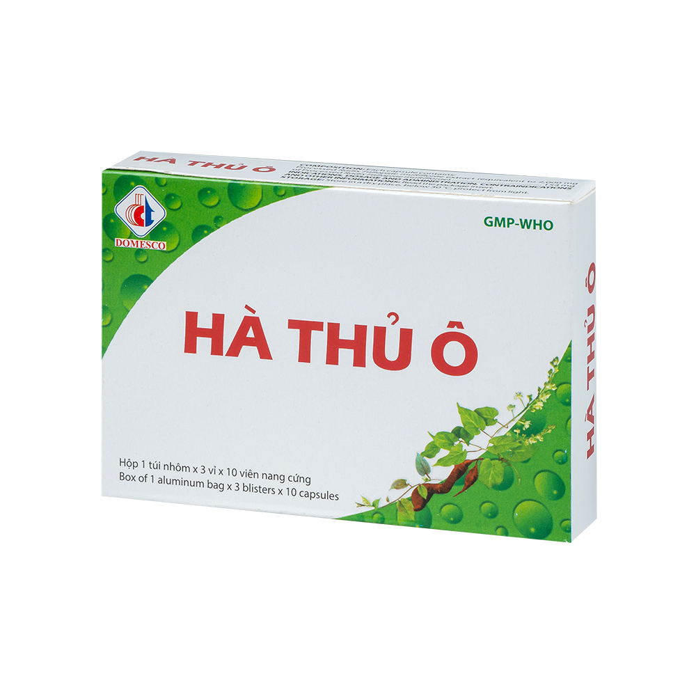 Hà thủ ô Hộp 3 vỉ x 10 viên Domesco