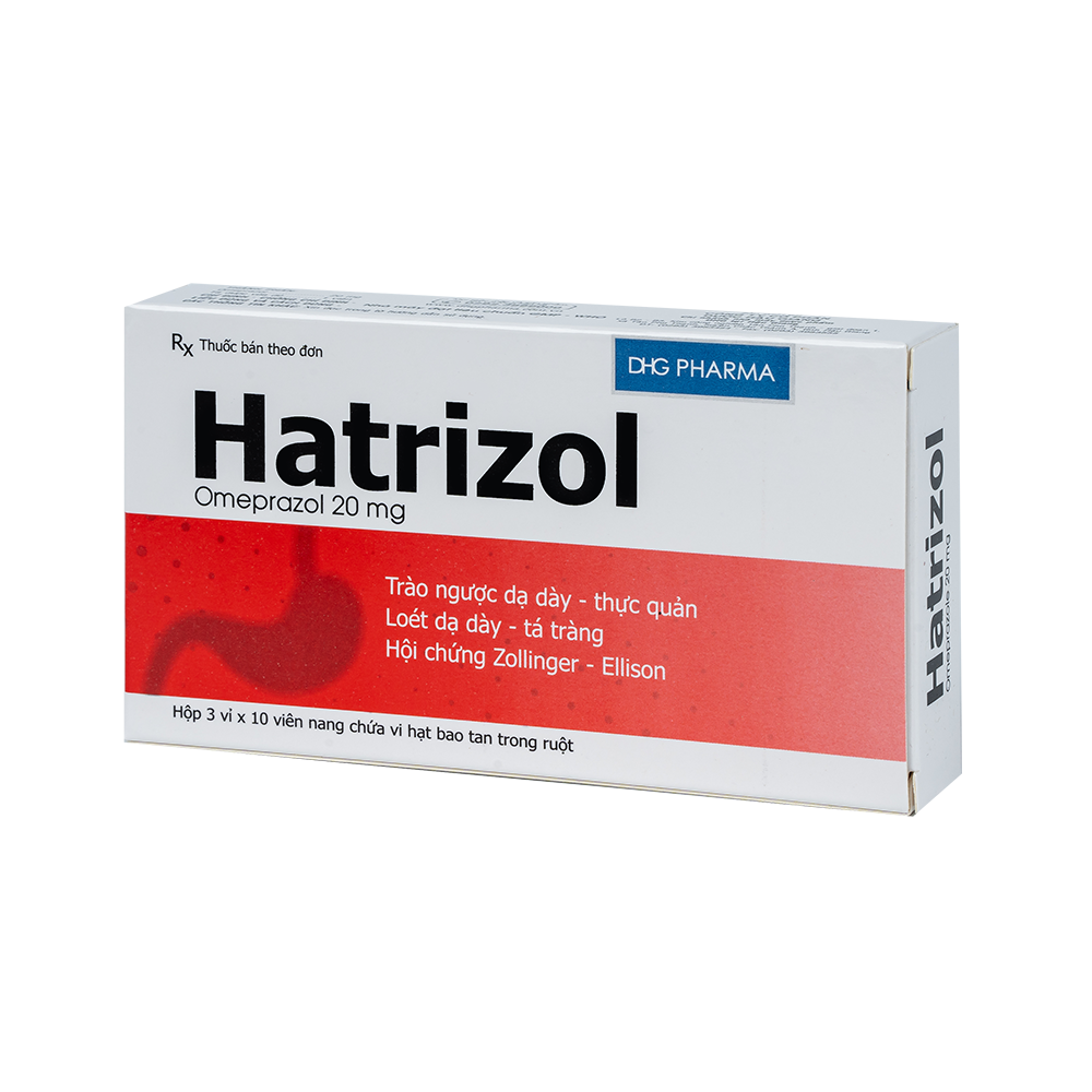 Hatrizol Hộp 3 vỉ x 10 viên DHG