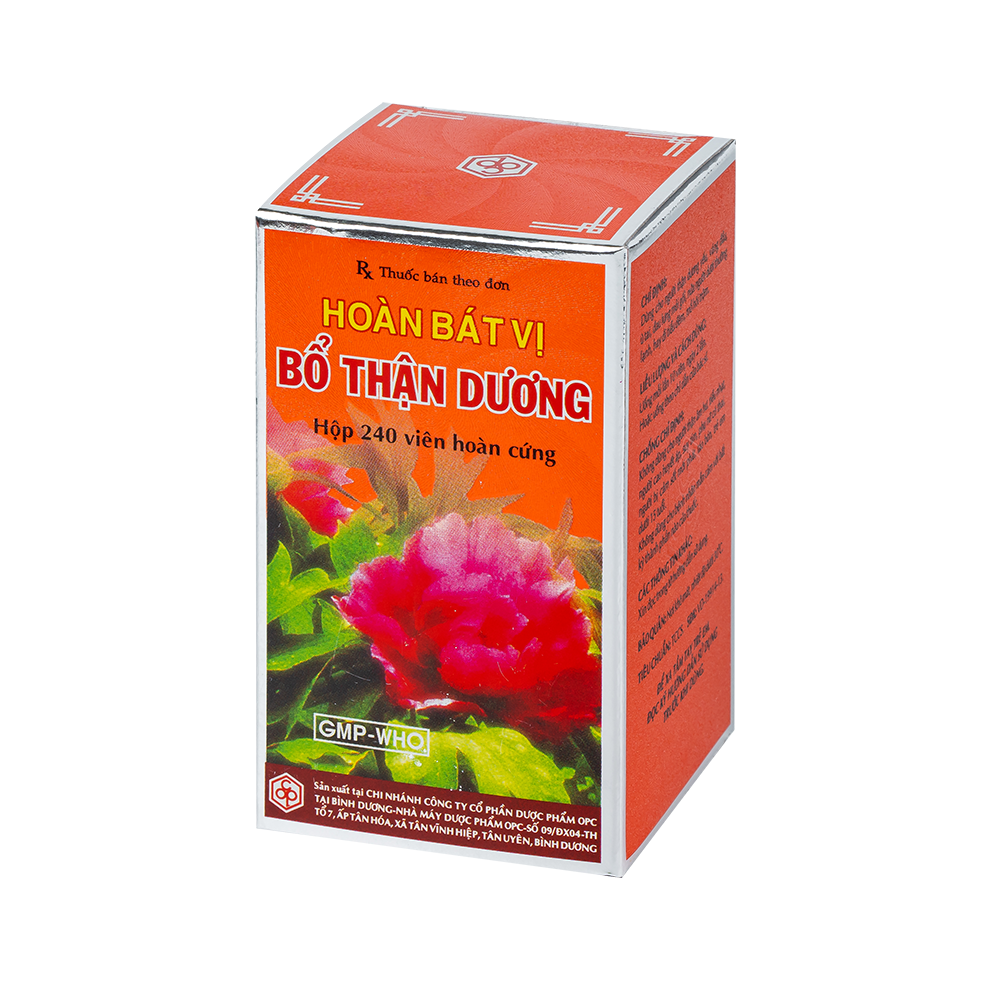 Hoàn bát vị BỔ THẬN DƯƠNG (Chai 240HC)