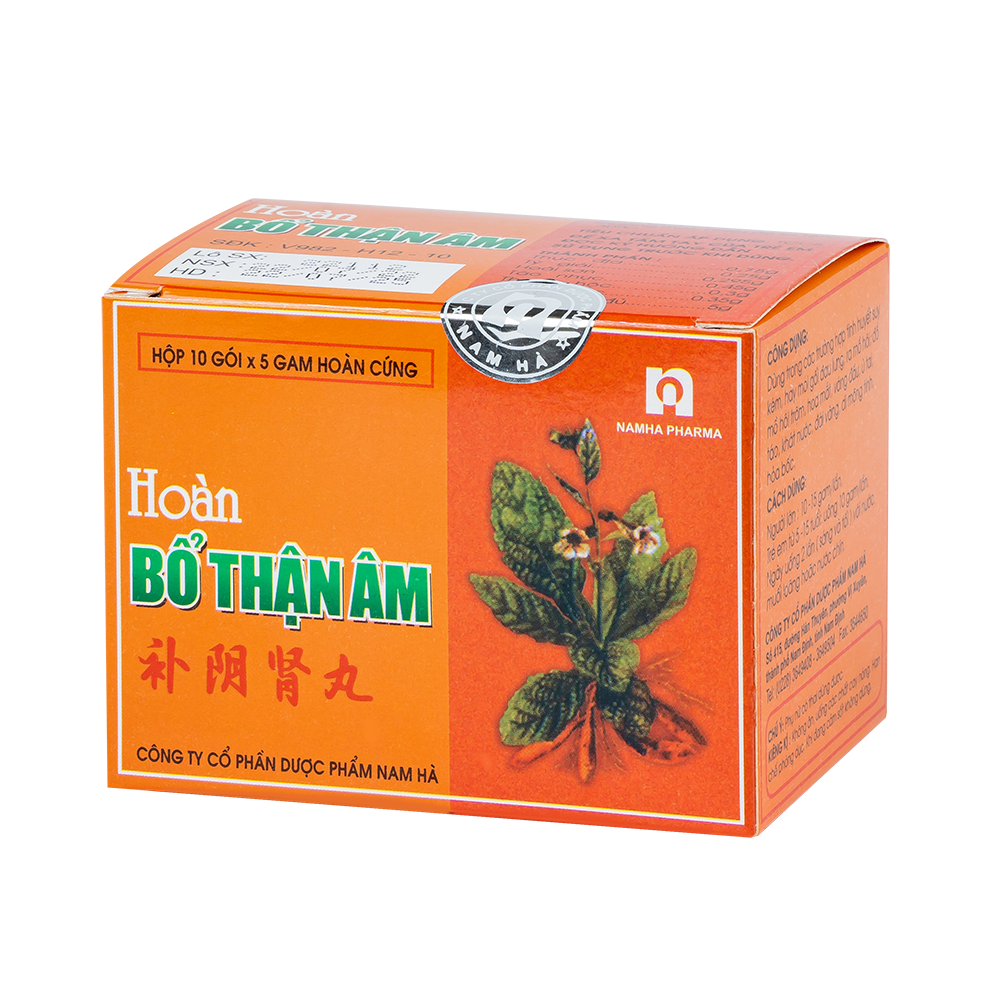 Hoàn Bổ thận âm Hộp 10 gói 5g DP Nam Hà