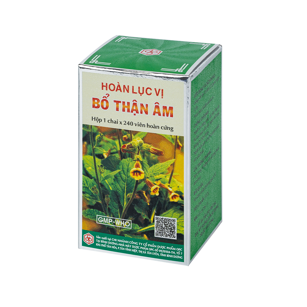 Hoàn lục vị BỔ THẬN ÂM (Chai 240HC)