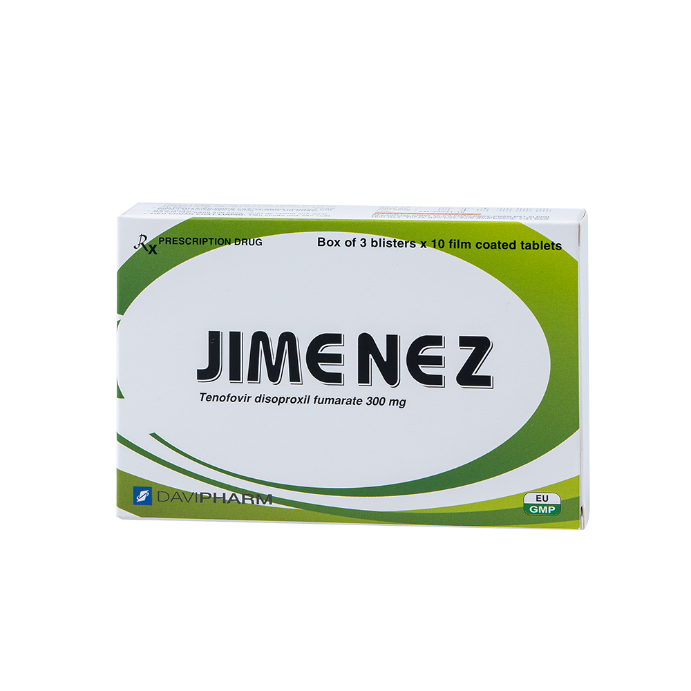 JIMENEZ Hộp 30 Viên Davipharm