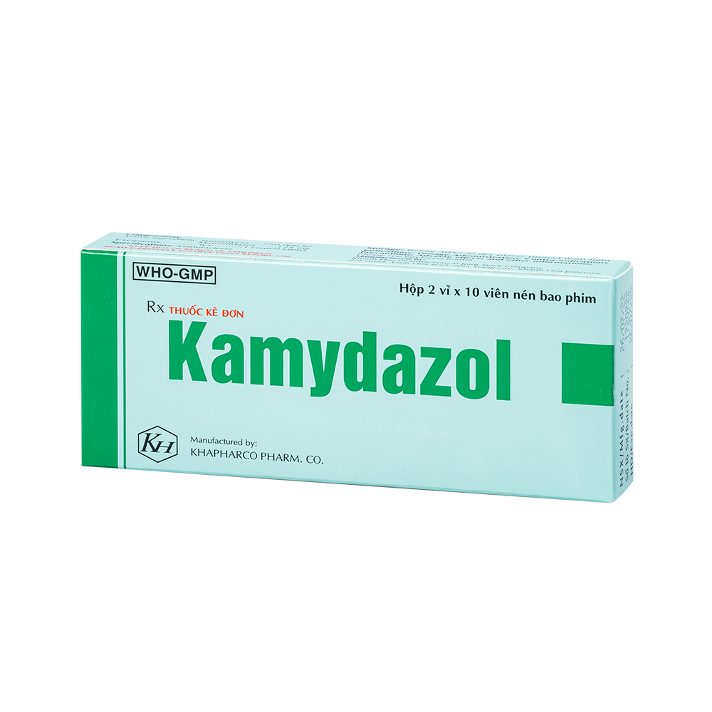 KAMYDAZOL Hộp 20 viên Khapharco