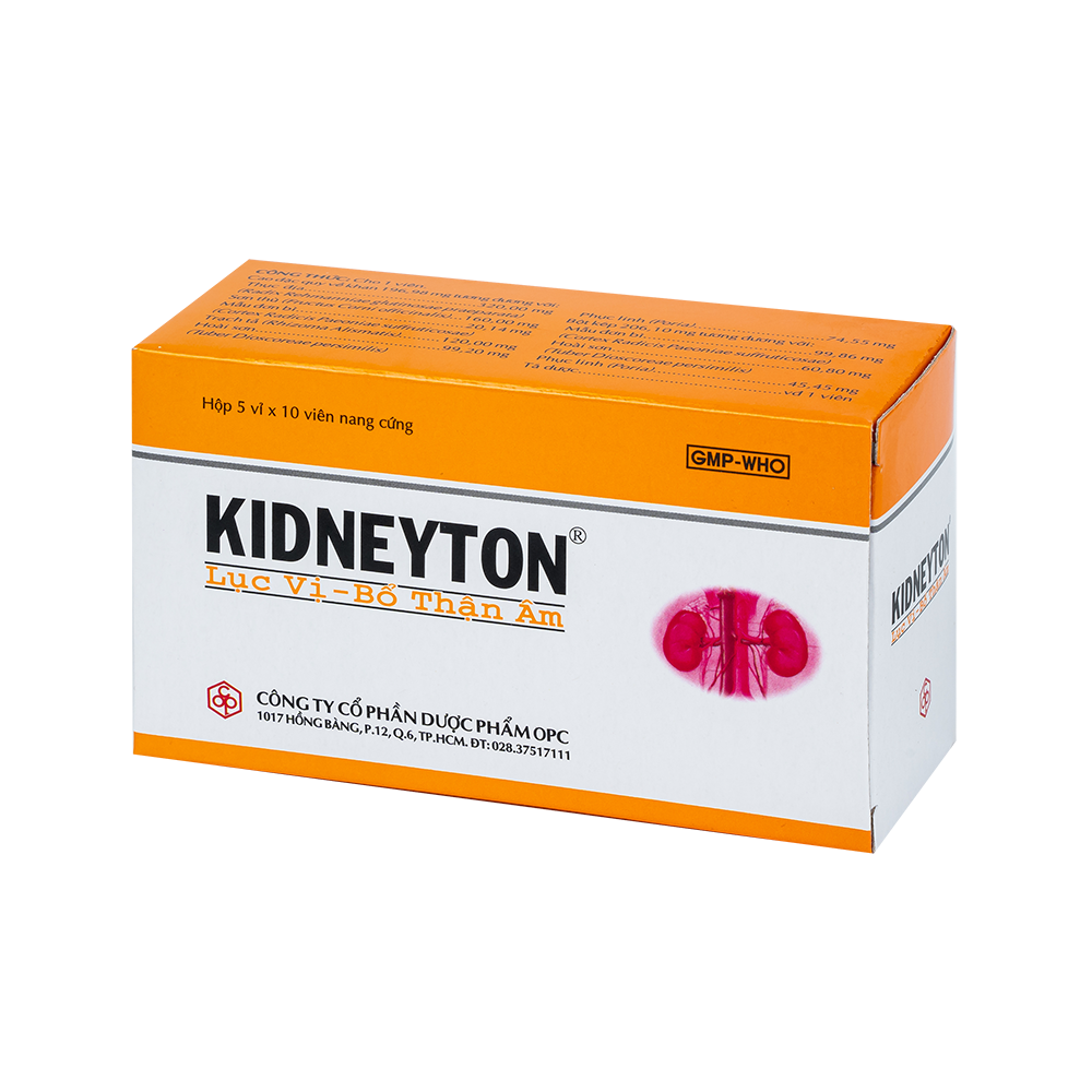 KIDNEYTON Lục vị - bổ thận âm (Hộp 50NC)