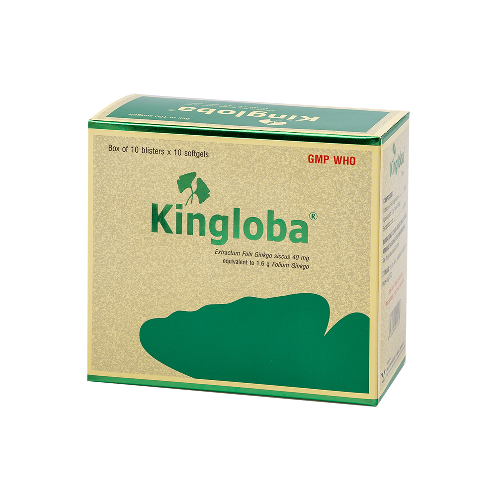Kingloba H/100VNM Hộp 10 Vỉ x 10 Viên Bidiphar