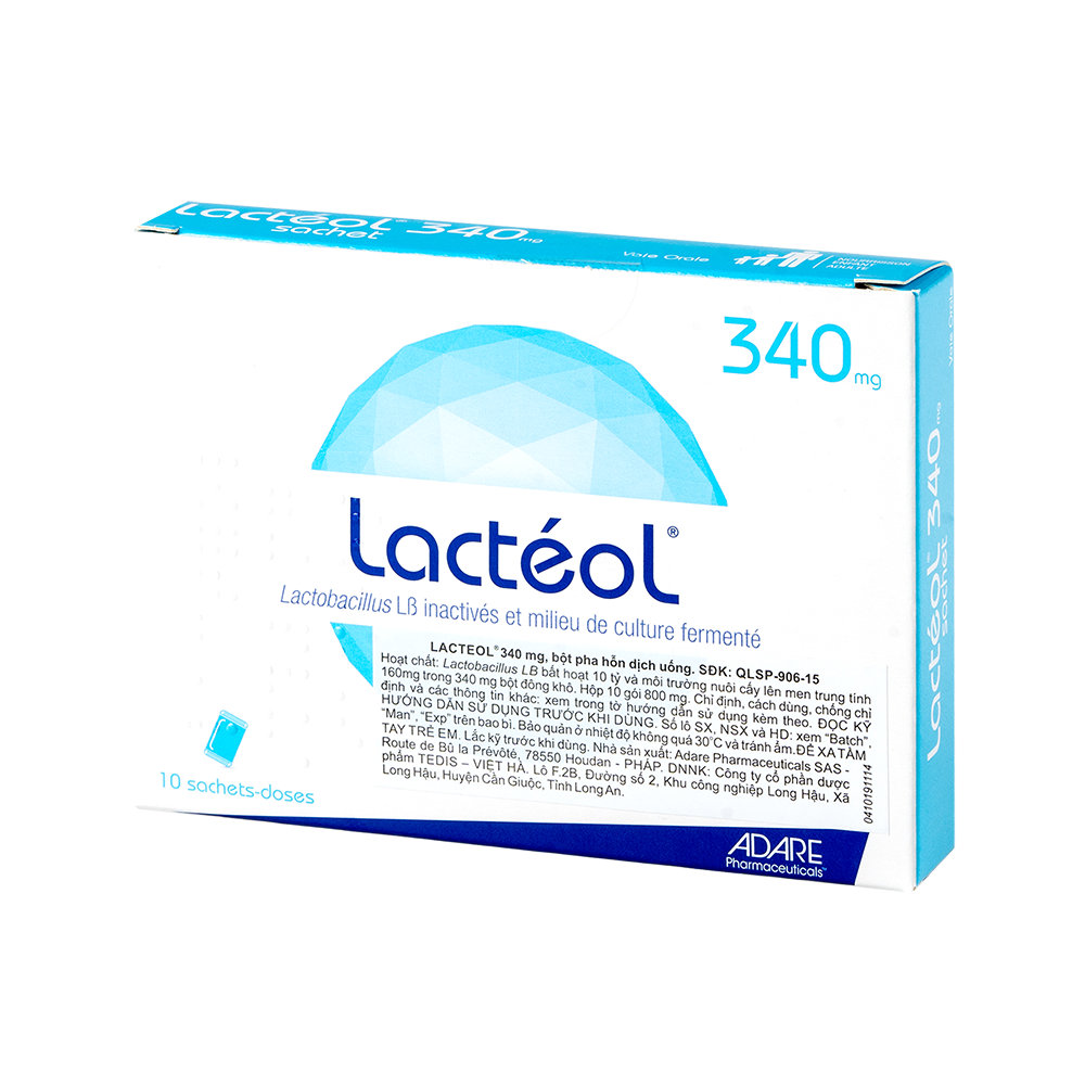 LACTEOL 340 mg
