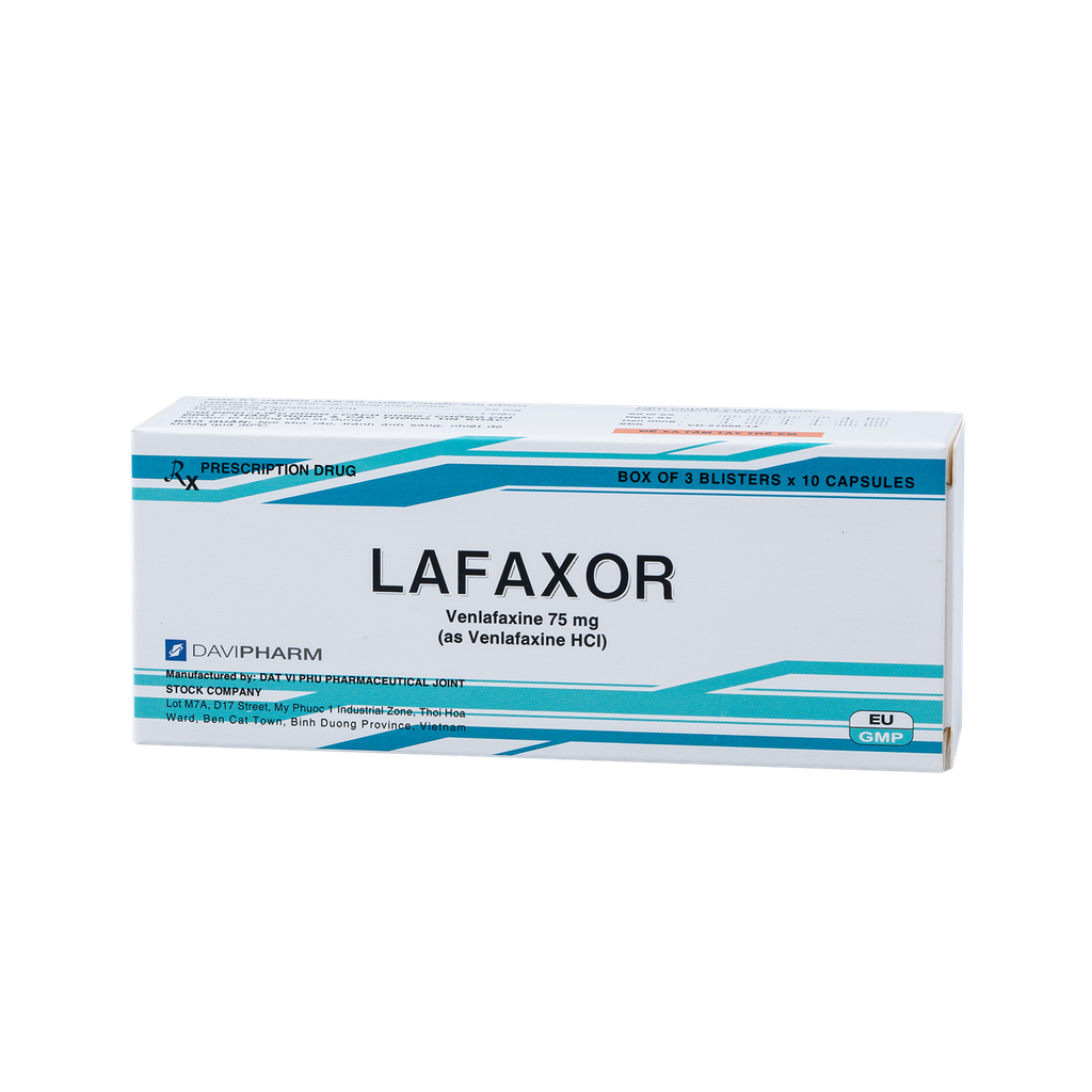 LAFAXOR Hộp 30 Viên Davipharm