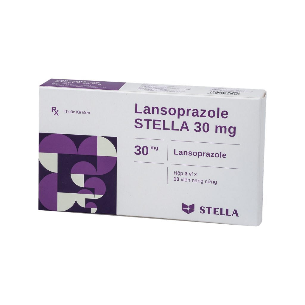 Lansoprazol Stella 30mg Hộp/ 30viên Stella