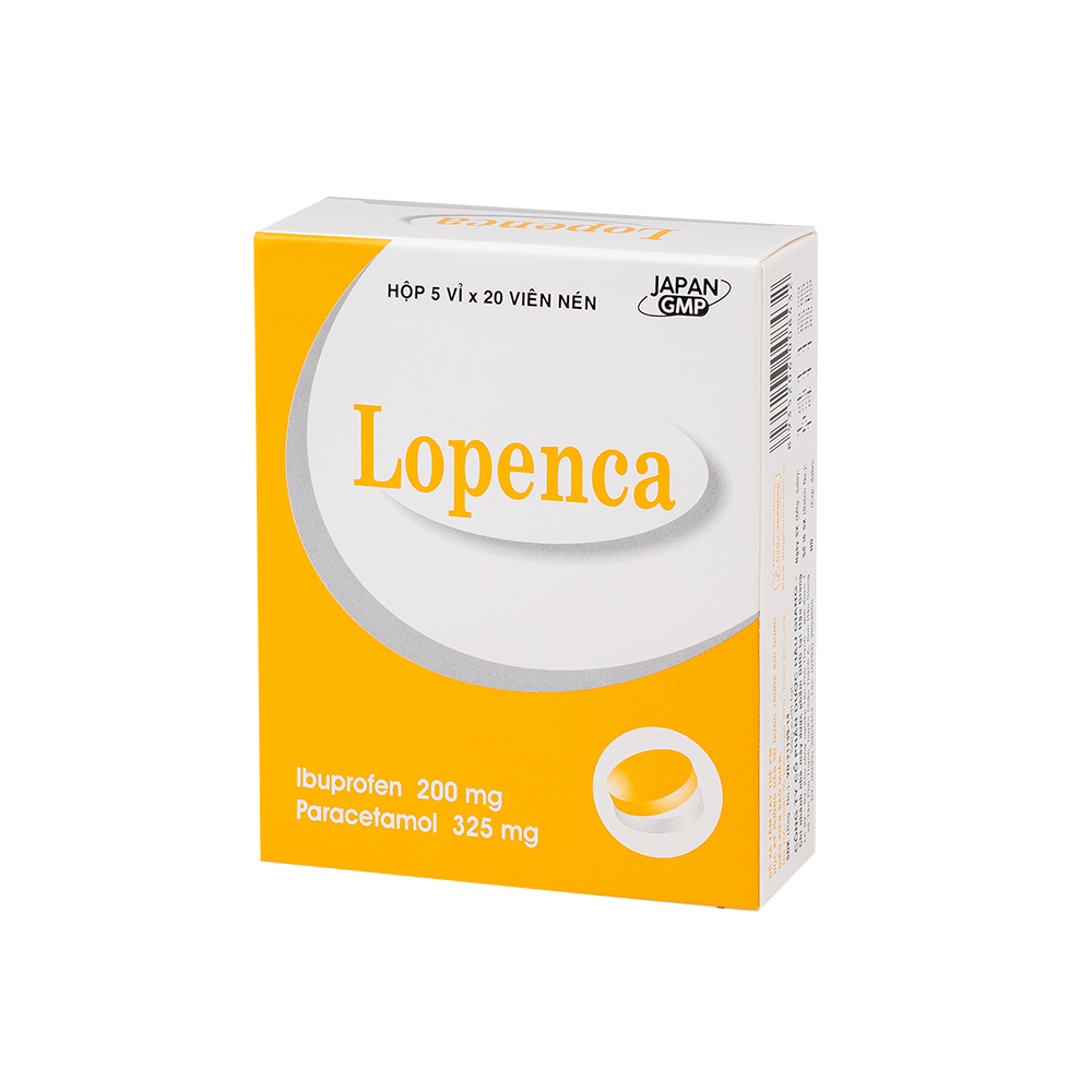 Lopenca Hộp 5 vỉ x 20 viên DHG
