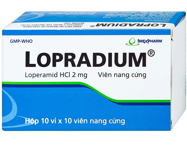 Lopradium Hộp 10 vỉ x 10 viên Imexpharm