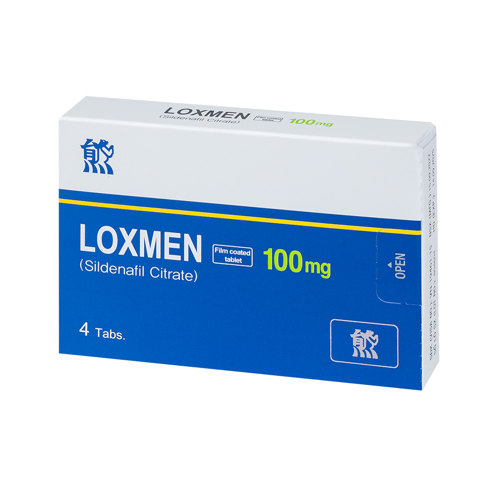 Loxmen 100 mg Hộp 1 vỉ x 4 viên Daewoong Pharmaceutical