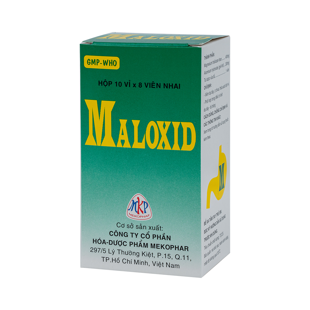 MALOXID (H/10Vỉx8V.nhai)
