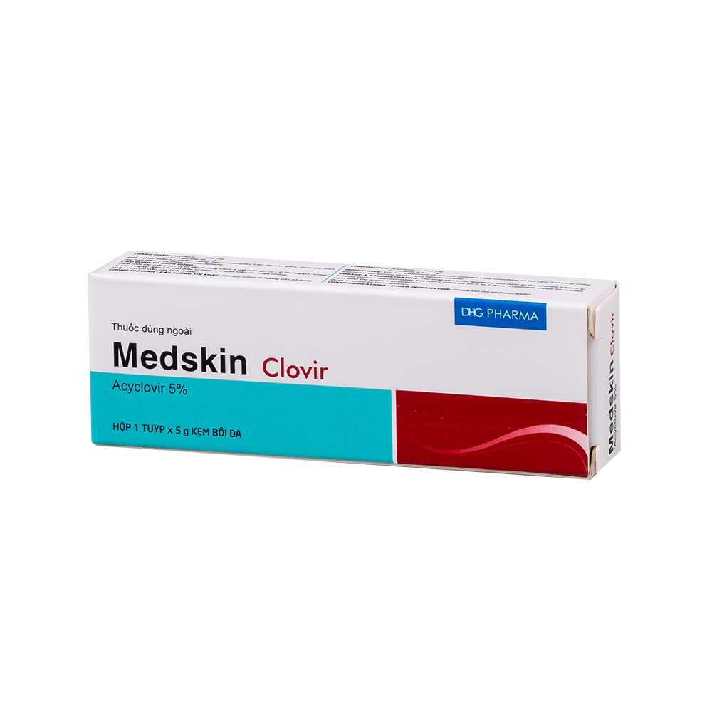 Medskin Clovir Hộp 1 tuýp 5g DHG
