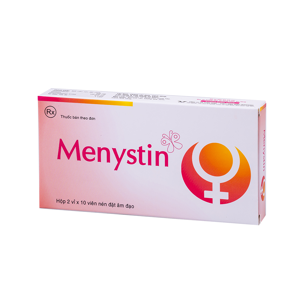 Menystin (vỉ xé) H/20 Hộp 2 Vỉ x 10 Viên Bidiphar
