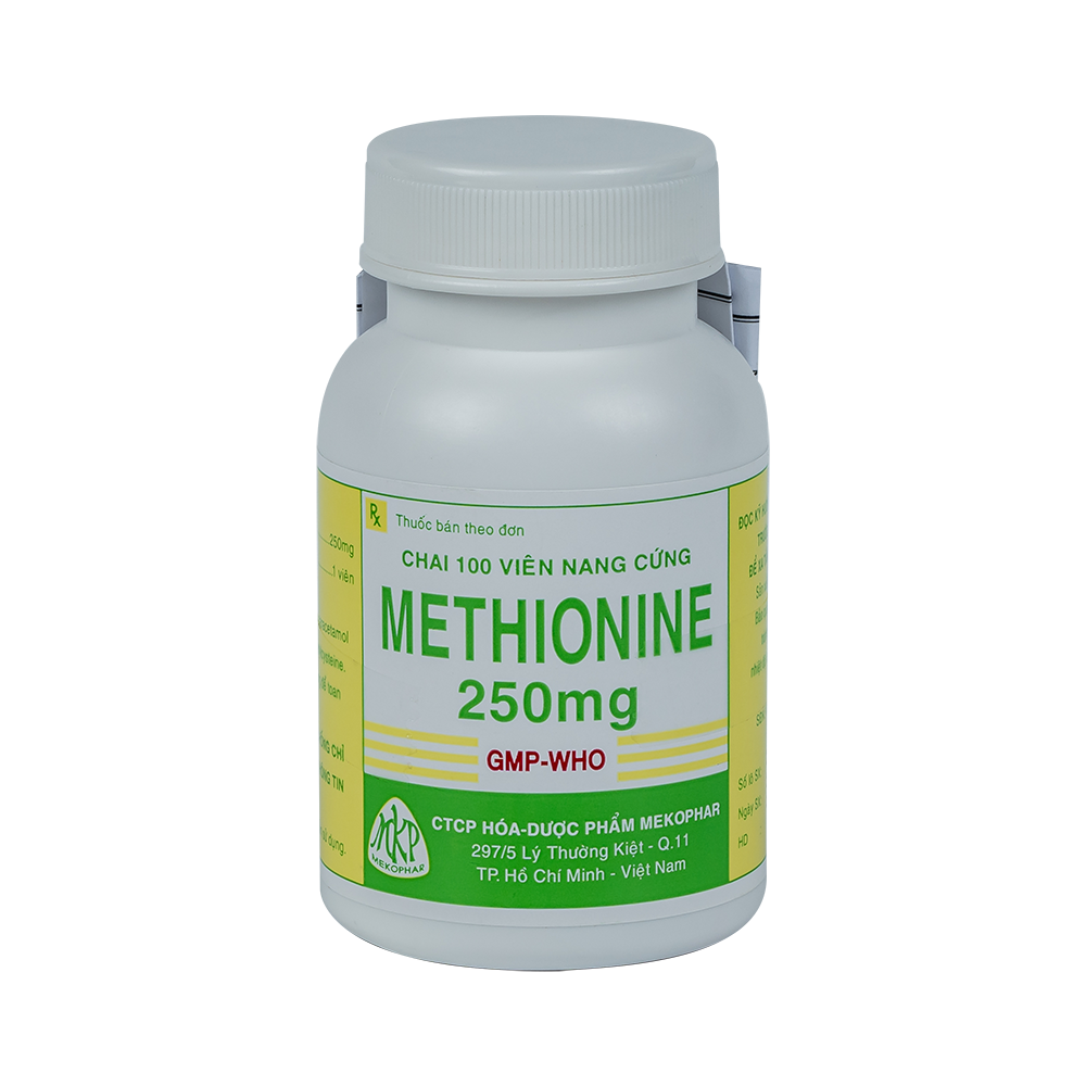 METHIONINE 250mg (C/100VNA)