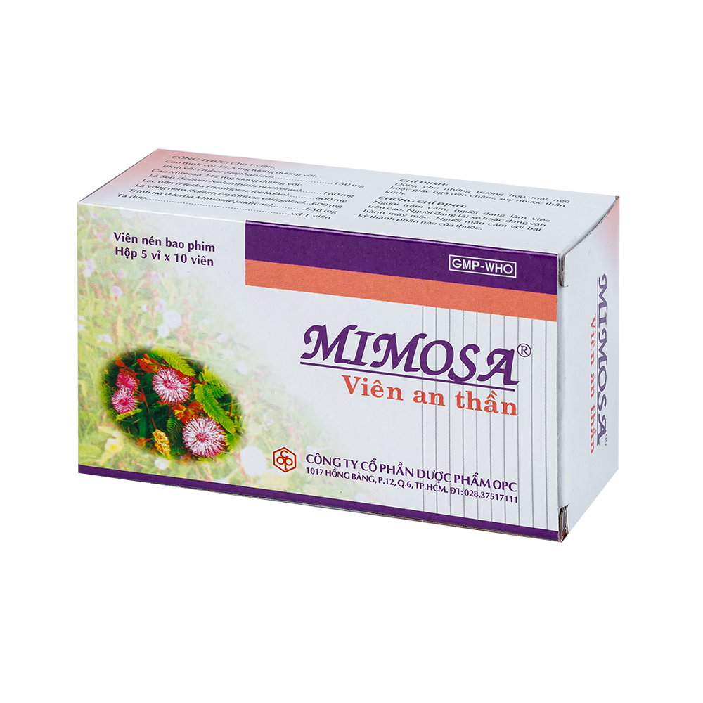 MIMOSA viên an thần (Hộp 50BP)