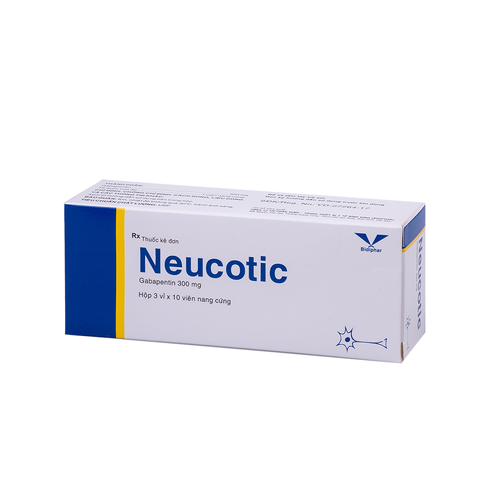 Neucotic H/30 Hộp 3 vỉ x 10 viên Bidiphar