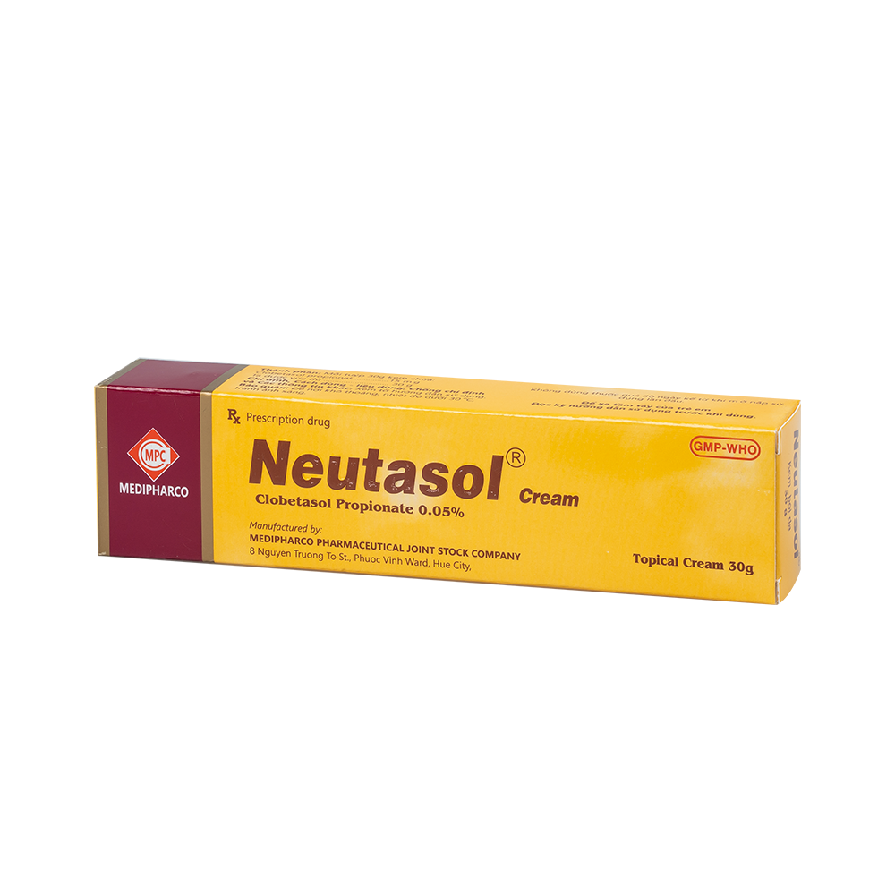 Neutasol 30g Hộp 1 tuýp 30g Medipharco